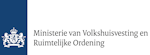 Logo Ministerie van Volkshuisvesting en Ruimtelijke Ordening